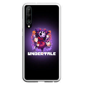 Чехол для Honor P30 с принтом UNDERTALE в Петрозаводске, Силикон | Область печати: задняя сторона чехла, без боковых панелей | asriel dreemurr | chara | frisk | gaster blaster | sans | undertale | азриэль дримурр | андертейл | андрайн | гастер | меттатон | санс | фриск | чара