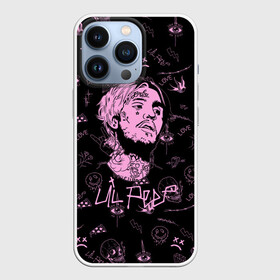 Чехол для iPhone 13 Pro с принтом LIL PEEP в Петрозаводске,  |  | Тематика изображения на принте: lil peep | lil prince | pink | зарубежная музыка | лил пип | маленький принц