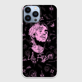 Чехол для iPhone 13 Pro Max с принтом LIL PEEP в Петрозаводске,  |  | Тематика изображения на принте: lil peep | lil prince | pink | зарубежная музыка | лил пип | маленький принц