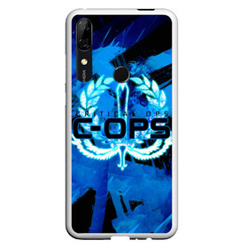 Чехол для Honor P Smart Z с принтом C-OPS в Петрозаводске, Силикон | Область печати: задняя сторона чехла, без боковых панелей | Тематика изображения на принте: c ops | critical ops | game | ops. critical | игра | критикал опс | шутер