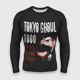 Мужской рашгард 3D с принтом Tokyo Ghoul в Петрозаводске,  |  | ccg | cover | ghoul | jack | kaneki | kureo | mado | tokyo | touka | unravel | гуль | канеки кен | куинкс | сёдзё | сова | токийский | ужасы | хайсе сасаки