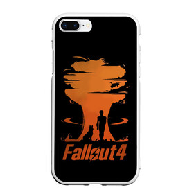 Чехол для iPhone 7Plus/8 Plus матовый с принтом Fallout 4 в Петрозаводске, Силикон | Область печати: задняя сторона чехла, без боковых панелей | art | dog | drone | explosion | fallout | fallout 4 | game | man | арт | взрыв | дрон | игра | собака | фоллаут | фоллаут 4 | человек