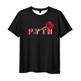 Мужская футболка 3D с принтом ТИКТОКЕР - PAYTON MOORMEIE. в Петрозаводске, 100% полиэфир | прямой крой, круглый вырез горловины, длина до линии бедер | payton | payton moormeie | блогер | знаменитость | пейтон | пейтон моормиер | тиктоенр