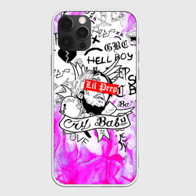 Чехол для iPhone 12 Pro Max с принтом LIL PEEP в Петрозаводске, Силикон |  | lil peep | lil prince | pink | зарубежная музыка | лил пип | маленький принц