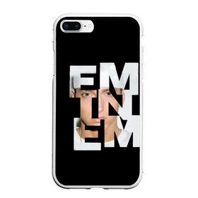 Чехол для iPhone 7Plus/8 Plus матовый с принтом Eminem в Петрозаводске, Силикон | Область печати: задняя сторона чехла, без боковых панелей | eminem | актёр | композитор | музыкант | продюсер | рэпер | эминем