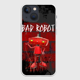 Чехол для iPhone 13 mini с принтом Bad Robot в Петрозаводске,  |  | Тематика изображения на принте: bad robot | кино | кинокомпания | остаться в живых | стартрек: возмездие