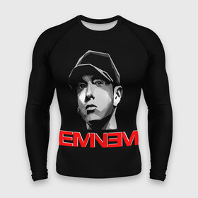 Мужской рашгард 3D с принтом Eminem в Петрозаводске,  |  | eminem | evil | ken kaniff | marshall bruce mathers iii | mm | rap | slim shady | маршалл брюс мэтерс iii | рэп | рэп рок | хип хоп | хорроркор | эминем