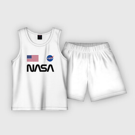 Детская пижама с шортами хлопок с принтом NASA  НАСА в Петрозаводске,  |  | nasa | space | space x | илон маск | космос | наса