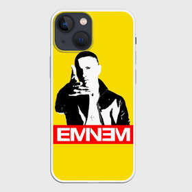 Чехол для iPhone 13 mini с принтом Eminem в Петрозаводске,  |  | Тематика изображения на принте: eminem | evil | ken kaniff | marshall bruce mathers iii | mm | rap | slim shady | маршалл брюс мэтерс iii | рэп | рэп рок | хип хоп | хорроркор | эминем