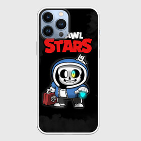 Чехол для iPhone 13 Pro Max с принтом BRAWL STARS MR.P SANS в Петрозаводске,  |  | Тематика изображения на принте: brawlstars | crow | dyna | dynamike | leon | leonskin | mike | mr p | sally | shark | битваогней | бравлстарc | бравлстарз | динамайк | игра | игры | леон | мистер пи | мультик | старз