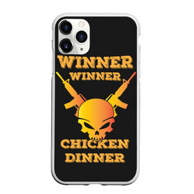 Чехол для iPhone 11 Pro Max матовый с принтом Winner Chicken Dinner в Петрозаводске, Силикон |  | asia | battle | chicken | dinner | duo | epic | guide | lucky | map | miramar | mobile | mortal | pro | royale | solo | winner | битва | лут | пабг | пубг | стрим | топ