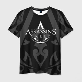 Мужская футболка 3D с принтом ASSASSIN`S CREED в Петрозаводске, 100% полиэфир | прямой крой, круглый вырез горловины, длина до линии бедер | slayer | асасин | ассасин крид | ассассин | тамплиеры