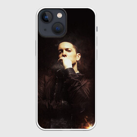 Чехол для iPhone 13 mini с принтом EMINEM в Петрозаводске,  |  | Тематика изображения на принте: eminem | rap | маршалл | музыка | музыкант | песни | реп | рэп | рэпер | хип хоп | эминем