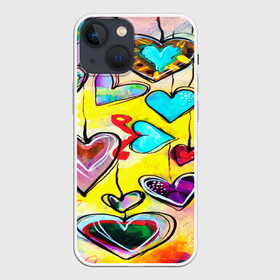 Чехол для iPhone 13 mini с принтом Я ЛЮБЛЮ в Петрозаводске,  |  | heart | love is | valentines day | влюбленные | девушки | день святого валентина | любовь | пары | свадьба | сердце | счастье