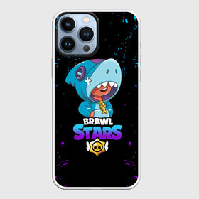 Чехол для iPhone 13 Pro Max с принтом BRAWL STARS LEON SHARK, в Петрозаводске,  |  | bib | brawl stars | colt | crow | el brown | leon | leon shark | max | moba | sally leon | shark | акула | берли | биби | бравл старс | браун | ворон | жанр | игра | кольт | леон | леон акула | макс | нита | шелли