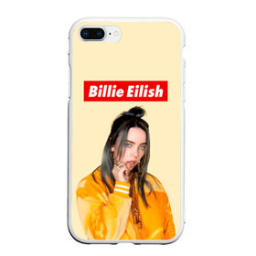 Чехол для iPhone 7Plus/8 Plus матовый с принтом BILLIE EILISH в Петрозаводске, Силикон | Область печати: задняя сторона чехла, без боковых панелей | be | billie | billie eilish | blohsh | ghoul | билли | билли айлиш