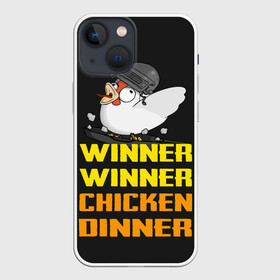 Чехол для iPhone 13 mini с принтом Winner Chicken Dinner в Петрозаводске,  |  | asia | battle | chicken | dinner | duo | epic | guide | lucky | map | miramar | mobile | mortal | pro | royale | solo | winner | битва | лут | пабг | пубг | стрим | топ