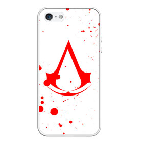 Чехол для iPhone 5/5S матовый с принтом ASSASSIN`S CREED в Петрозаводске, Силикон | Область печати: задняя сторона чехла, без боковых панелей | slayer | асасин | ассасин крид | ассассин | тамплиеры