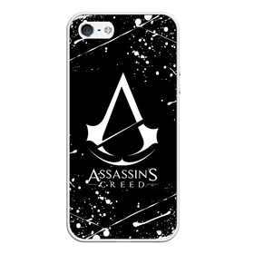 Чехол для iPhone 5/5S матовый с принтом ASSASSIN`S CREED в Петрозаводске, Силикон | Область печати: задняя сторона чехла, без боковых панелей | slayer | асасин | ассасин крид | ассассин | тамплиеры