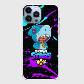 Чехол для iPhone 13 Pro Max с принтом BRAWL STARS LEONS HARK. в Петрозаводске,  |  | bib | brawl stars | colt | crow | el brown | leon | leon shark | max | moba | sally leon | shark | акула | берли | биби | бравл старс | браун | ворон | жанр | игра | кольт | леон | леон акула | макс | нита | шелли