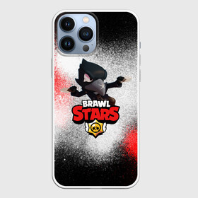 Чехол для iPhone 13 Pro Max с принтом BRAWL STARS CROW в Петрозаводске,  |  | bibi | brawl stars | brock | bull | crow | dinomike | el primo | leon | mobile game | nita | poko | ricochet | stars | tara | бравл старс | ворон | леон | мобильные игры