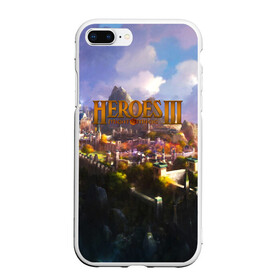 Чехол для iPhone 7Plus/8 Plus матовый с принтом HEROES 3 в Петрозаводске, Силикон | Область печати: задняя сторона чехла, без боковых панелей | angel | armor | artwork | creature | dragon | fantasy | fantasy art | game | griffin | heroes | heroes maps | heroes of might and magic | knight | might and magic | sword | warriors | weapon | wings | герои