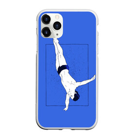 Чехол для iPhone 11 Pro Max матовый с принтом Dive в Петрозаводске, Силикон |  | cliff diving | dive | diving | swimming | плавание | прыжки в воду | спорт