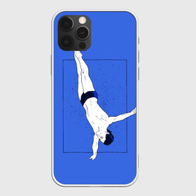 Чехол для iPhone 12 Pro Max с принтом Dive в Петрозаводске, Силикон |  | cliff diving | dive | diving | swimming | плавание | прыжки в воду | спорт