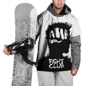 Накидка на куртку 3D с принтом Бойцовский клуб в Петрозаводске, 100% полиэстер |  | fight club | бойцовский клуб | бред | брэд | кино | пит | питт | финчер