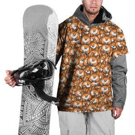 Накидка на куртку 3D с принтом Попки Корги в Петрозаводске, 100% полиэстер |  | корги | попки корги | собаки
