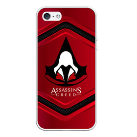 Чехол для iPhone 5/5S матовый с принтом Assasins creed в Петрозаводске, Силикон | Область печати: задняя сторона чехла, без боковых панелей | creed | асасин | асасин крид | ассасин | ассассин | войско | крид | меч | приключения | самурай