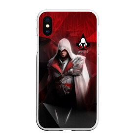 Чехол для iPhone XS Max матовый с принтом Assasins creed в Петрозаводске, Силикон | Область печати: задняя сторона чехла, без боковых панелей | creed | асасин | асасин крид | ассасин | ассассин | войско | крид | меч | приключения | самурай