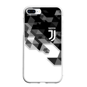 Чехол для iPhone 7Plus/8 Plus матовый с принтом JUVENTUS в Петрозаводске, Силикон | Область печати: задняя сторона чехла, без боковых панелей | cr7 | juve | juventus | ronaldo | роналдо | ювентус