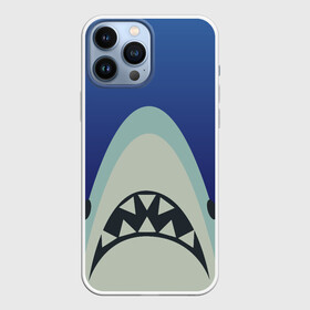 Чехол для iPhone 13 Pro Max с принтом IKEA Shark в Петрозаводске,  |  | Тематика изображения на принте: ikea | ocean | shark | water