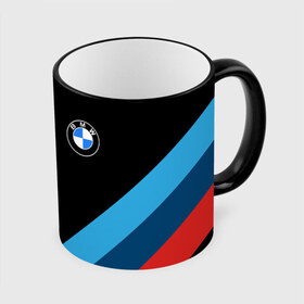 Кружка с принтом BMW в Петрозаводске, керамика | ёмкость 330 мл | bmw | bmw performance | m | motorsport | performance | бмв | моторспорт