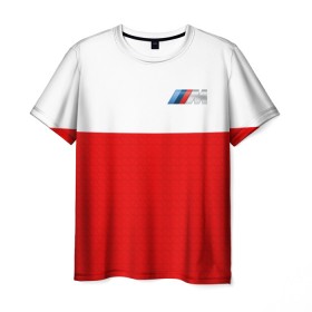 Мужская футболка 3D с принтом BMW в Петрозаводске, 100% полиэфир | прямой крой, круглый вырез горловины, длина до линии бедер | bmw | bmw performance | m | motorsport | performance | бмв | моторспорт
