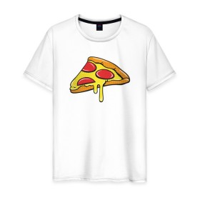 Мужская футболка хлопок с принтом Пицца Пицца Пицца !!!! Pizza в Петрозаводске, 100% хлопок | прямой крой, круглый вырез горловины, длина до линии бедер, слегка спущенное плечо. | pizza | для девушек | для парней | еда | италия | итальянская еда | колбаса | пицца | пицца с салями | пицца с сыром | подарок | с намеком | салями | сыр | тесто