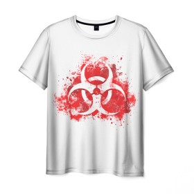 Мужская футболка 3D с принтом Plague Inc. в Петрозаводске, 100% полиэфир | прямой крой, круглый вырез горловины, длина до линии бедер | Тематика изображения на принте: 2019 | biohazard | china | game | ncov | plague | virus | warning | вирус | игра | китай
