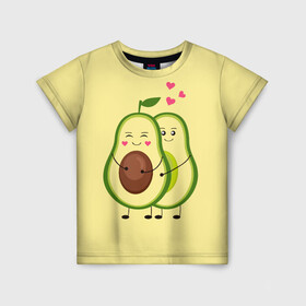 Детская футболка 3D с принтом Влюбленные Веганы Авокадо в Петрозаводске, 100% гипоаллергенный полиэфир | прямой крой, круглый вырез горловины, длина до линии бедер, чуть спущенное плечо, ткань немного тянется | Тематика изображения на принте: 14 февраля | avocado | based | plant | vegan | авокадо | валентина | веган | влюбленный | день | диета | для девочек | для фитнеса | женская | зож | кето | кето диета | купить | мужская | с авокадо | с принтом | фитнес