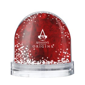 Снежный шар с принтом Assassin’s Creed Origins в Петрозаводске, Пластик | Изображение внутри шара печатается на глянцевой фотобумаге с двух сторон | 