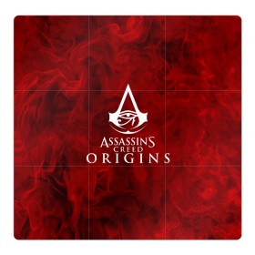 Магнитный плакат 3Х3 с принтом Assassin’s Creed Origins в Петрозаводске, Полимерный материал с магнитным слоем | 9 деталей размером 9*9 см | Тематика изображения на принте: 