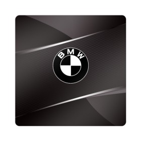 Магнит виниловый Квадрат с принтом BMW в Петрозаводске, полимерный материал с магнитным слоем | размер 9*9 см, закругленные углы | 