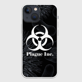 Чехол для iPhone 13 mini с принтом PLAGUE INC. в Петрозаводске,  |  | molecule | plague inc | абстракция | бактерии | вирус | клетки | медицина | микробы | молекулы | наука | нейрон | нейроны | планета | текстура | текстуры | формула