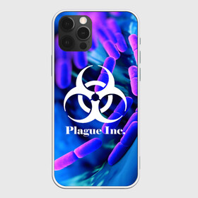 Чехол для iPhone 12 Pro с принтом PLAGUE INC. в Петрозаводске, силикон | область печати: задняя сторона чехла, без боковых панелей | molecule | plague inc | абстракция | бактерии | вирус | клетки | медицина | микробы | молекулы | наука | нейрон | нейроны | планета | текстура | текстуры | формула