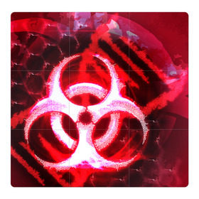 Магнитный плакат 3Х3 с принтом Plague Inc LB (Oko) в Петрозаводске, Полимерный материал с магнитным слоем | 9 деталей размером 9*9 см | авторская | вирус | знаки | игры | интересная | каракули | круг | лабиринт | линии | мозаика | необычная | око | символы | страшная | туннель | черная | эпидемия