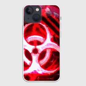 Чехол для iPhone 13 mini с принтом Plague Inc LB (Oko) в Петрозаводске,  |  | авторская | вирус | знаки | игры | интересная | каракули | круг | лабиринт | линии | мозаика | необычная | око | символы | страшная | туннель | черная | эпидемия