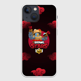 Чехол для iPhone 13 mini с принтом Brawl Stars Dumpling Darryl в Петрозаводске,  |  | Тематика изображения на принте: bo | brawl stars | crow | darryl | dumpling darryl | dynamike | sandy | spike | бо | бравл старс | динамайк | дэррил | кроу | леон. leon | спайк | сэнди