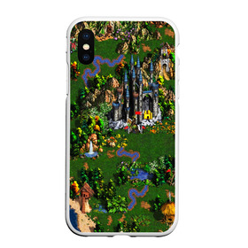 Чехол для iPhone XS Max матовый с принтом Heroes of Might and Magic в Петрозаводске, Силикон | Область печати: задняя сторона чехла, без боковых панелей | angel | armor | artwork | creature | dragon | fantasy | fantasy art | game | griffin | heroes | heroes maps | heroes of might and magic | knight | might and magic | sword | warriors | weapon | wings | герои