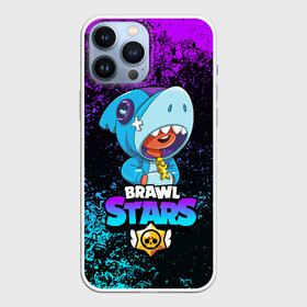 Чехол для iPhone 13 Pro Max с принтом BRAWL STARS LEON SHARK в Петрозаводске,  |  | 8 bit | 8 бит | bibi | brawl stars | crow | el brown | leon | leon shark | max | mr.p | sally leon | shark | stars | virus | werewolf | акула | биби | вирус | ворон | леон | оборотень | пингвин