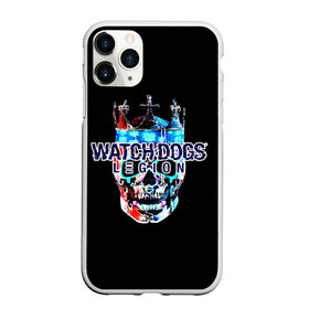 Чехол для iPhone 11 Pro Max матовый с принтом Watch Dogs Legion в Петрозаводске, Силикон |  | watch dogs | watch dogs legion | ватч догс | вотч догс | игра | легион | прикольная надпись | скелет | череп